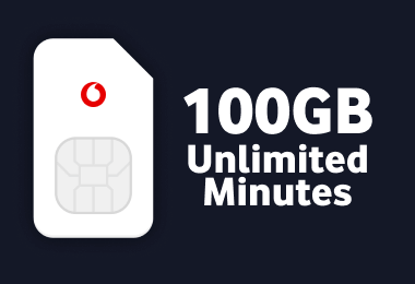 SimOnly 100GB UnlimitedMins - Deal 8