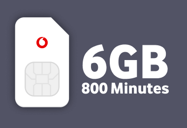 SimOnly 6GB 800Mins - Deal 5