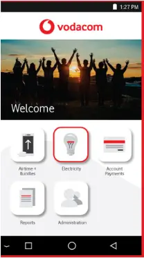 Select "Electricity