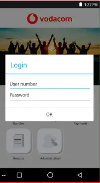 Enter User Credentials