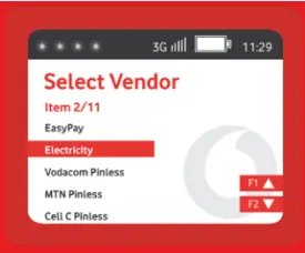 Select "Electricity"