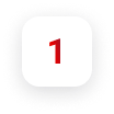 Number 1 red gradient