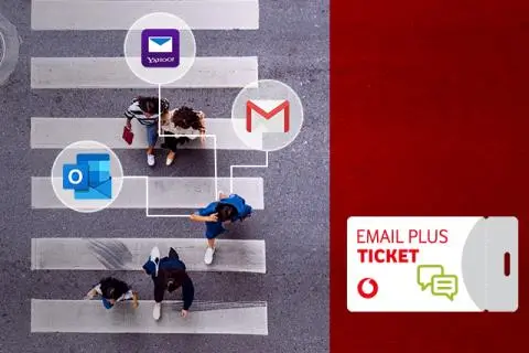 Email Plus Ticket
