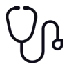 icon of stethoscope