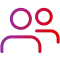 two users icon