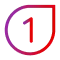 Number one icon