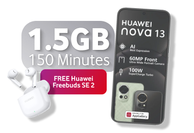 Huawei nova 13i - Freebuds SE 2 