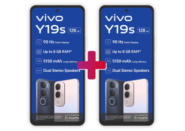 2 x Vivo Y19s