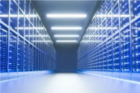 A server room