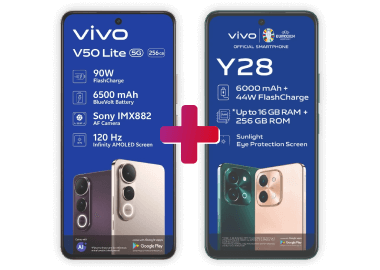 Vivo V50 Lite + Vivo Y28