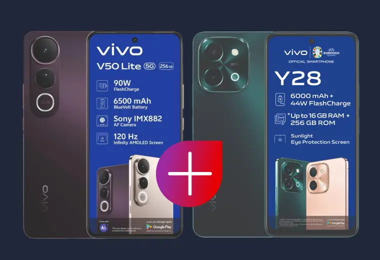 Vivo V50 Lite +  Vivo Y28
