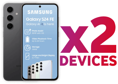 Samsung Galaxy S24 FE 256GB x 2