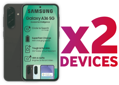 Samsung Galaxy A36 x 2