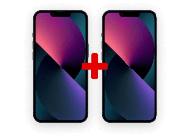 2 x Apple iPhone 13 128GB