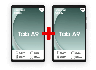 2 x Samsung Galaxy Tab A9