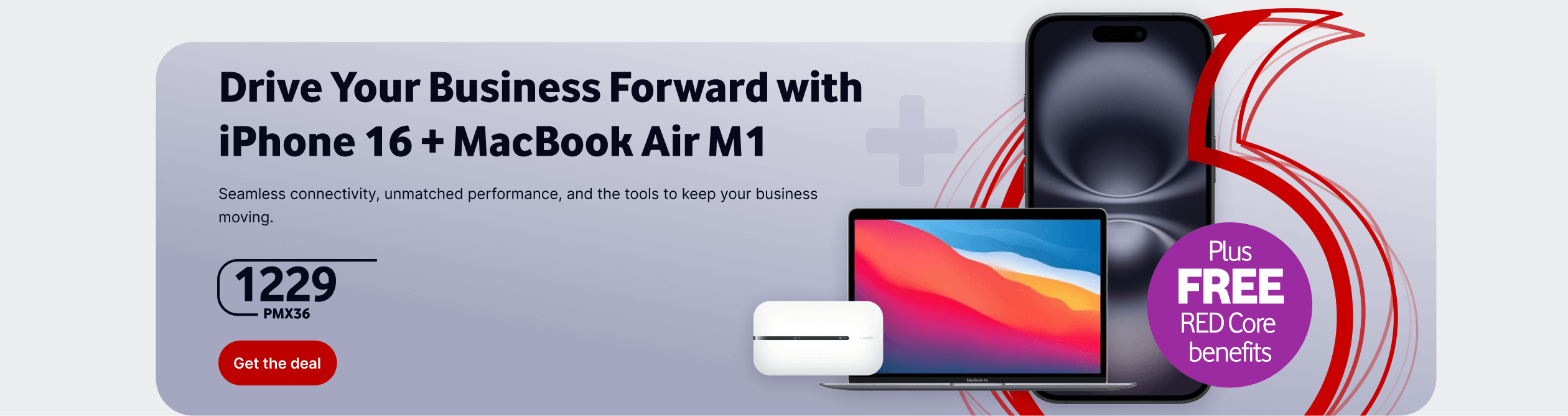 iPhone16 + Macbook Air M1 Deals from R1229PMx36