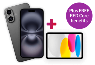 iPhone 16 128GB + iPad 11-inch Wi-Fi + Cellular 128GB | A16 Chip | eSIM