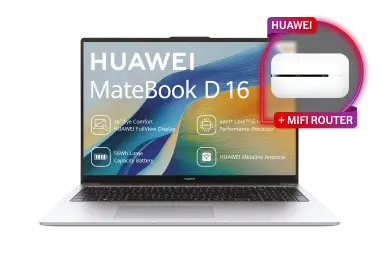 Huawei Matebook D16 i5 + Mifi Router
