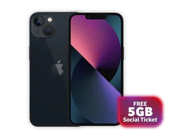 Apple Iphone 13 128GB + Free 5GB Social Ticket