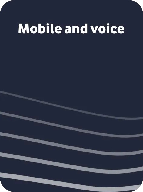 Mobile and voice