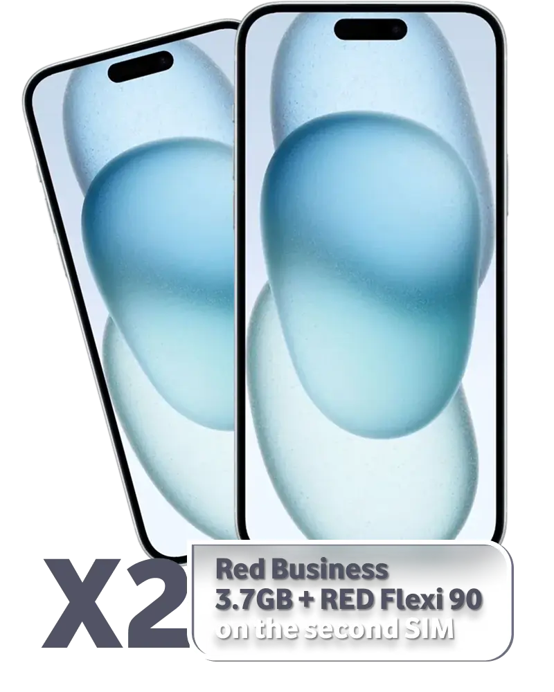 Double Device iPhone 15 (128GB) for only R529 PM x 36