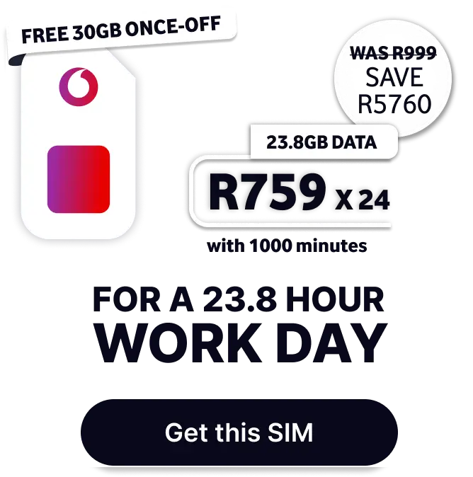 SIM Only 23.8GB