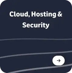 Cloud, Hosting and Security category card